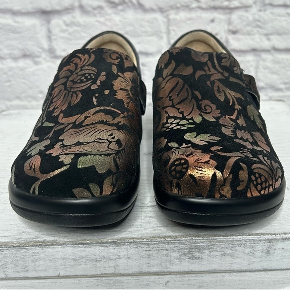 NWOT Alegria Leather Slip-On Shoes With Double Gore Kara Regal Copper - Picture 10 of 16